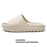 Soft House Shoes Non-Slip thick Soft Platform Slide Sandals for Women Men Indoor Outdoor Shower Bathroom Slipper for Adult