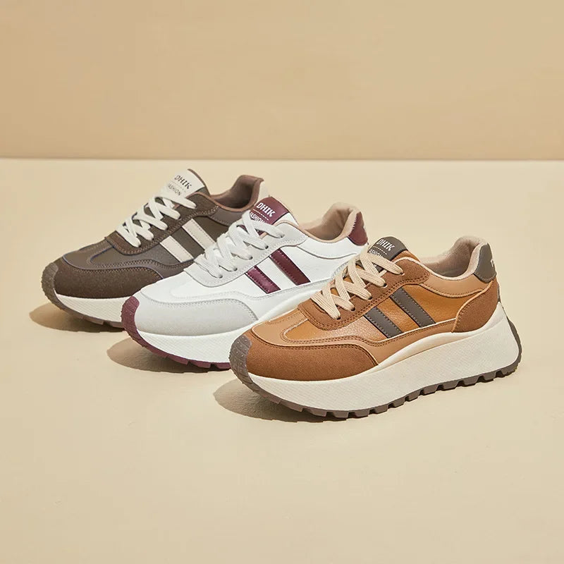 Women Casual Shoes Breathable Platform Shoes for Women Sneakers Outdoor Mountaineering, Hiking and Wading Women Shoes