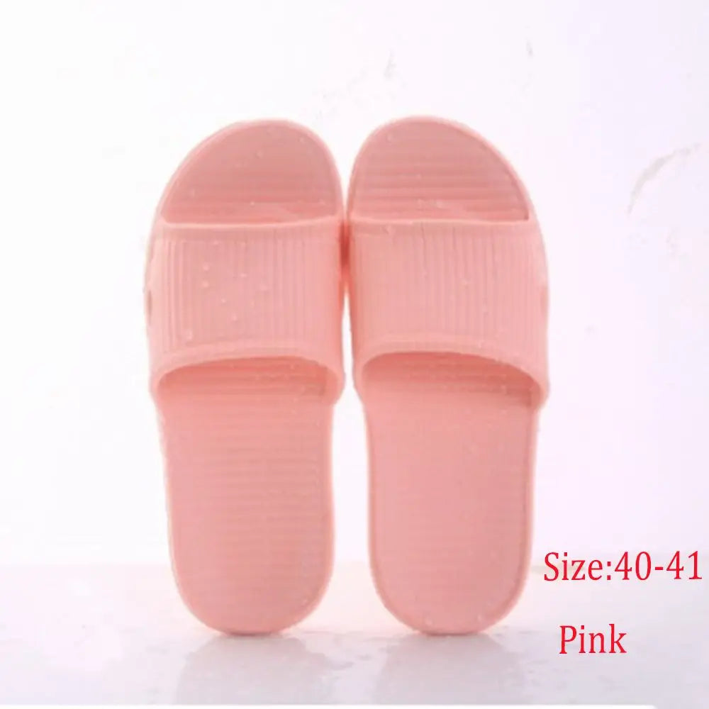 Flat Soft Shower Bathroom Slippers Men's Flip-flops Women's Sandals Summer Shoes