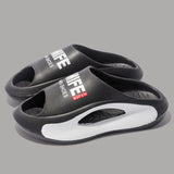 Women's slippers, 2024 new summer outerwear, trendy, anti slip, anti odor beach sandals, sports sandals, men's sandals