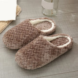 Women Indoor Slippers Warm Plush Home Slipper Autumn Winter Shoes Woman House Flat Floor Soft Slient 2023