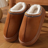 New Fluffy Slippers Women House Flats Fashion Plush Winter Designer Shoes Ladies Home Elegant Casual Footwear Large Size 45