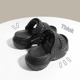 Summer Women's Slippers Indoor Thick Bottom Casual Sandals Outdoor Solid Color Fashion High Quality Ladies Slides Shoes