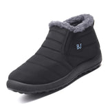 Winter Men's Cotton Shoes Winter Women's Shoes Plus Velvet Warm Cotton Boots Plus Size Couple Leisure Snow Boots Women