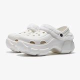 Winter Summer Clogs Outdoor Waterproof Platform Women Slipper Beach Slides Beard Black Designer Sandals with Charms Graden Shoes