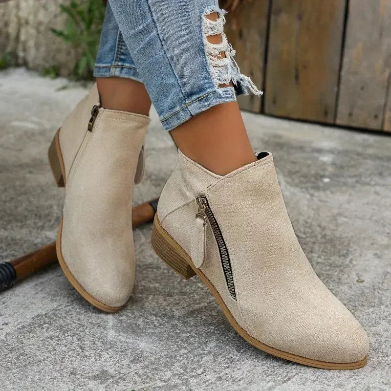 Women Ankle Boots Autumn Platform Sexy High Heels Shoes for women 2024 New Winter Fashion Lightweight Comfortable Boots Women