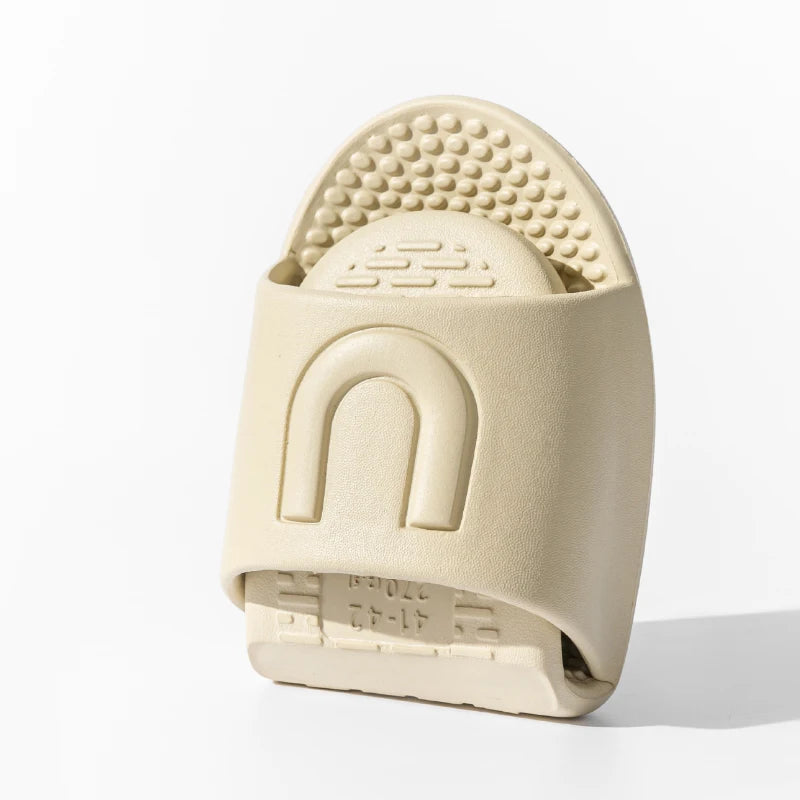 Portable Slippers for Indoor Use - EVA Lightweight and Foldable Travel Slippers for Hotel guests and Home Use  for Unisex