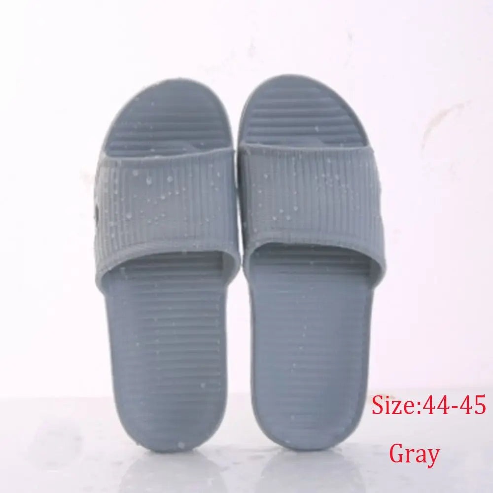 Flat Soft Shower Bathroom Slippers Men's Flip-flops Women's Sandals Summer Shoes