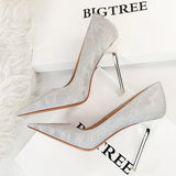 BIGTREE Shoes Retro Women Pumps Pointed Toe Stiletto High Heels Women's Sexy Nightclub Shoes 2025 New Heels Shoes Female Pumps
