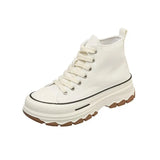 Neue Segeltuchschuhe Damen Casual Plateau Sneakers Sterne Segeltuchschuhe Laufschuhe Sportschuhe Tennisschuhe Outdoor Wanderschuhe