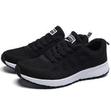Sneakers For Women Breathable Fashion 2024 New Walking Plus Size Sneakers Women Mesh Fabric Lace Up Female Footwear Ladies Shoes