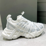 2024 New Adult Dirty Casual Shoes Couple Strap Running Shoes Women Men Thick Sole non-slip Elevated Sports Shoes Size 35-44