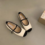 Designer Silvery Women Ballet Flats Fashion Ladies Casual Soft Sole Flats Spring Women's Comfort Shallow Ballerina Shoes