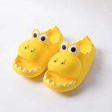 2023 Unisex Small Dinosaur Sandals for Women Men Indoor Outdoor Cartoon Home Non-slip Thick Bottom EVA Slippers Bathroom Shoes