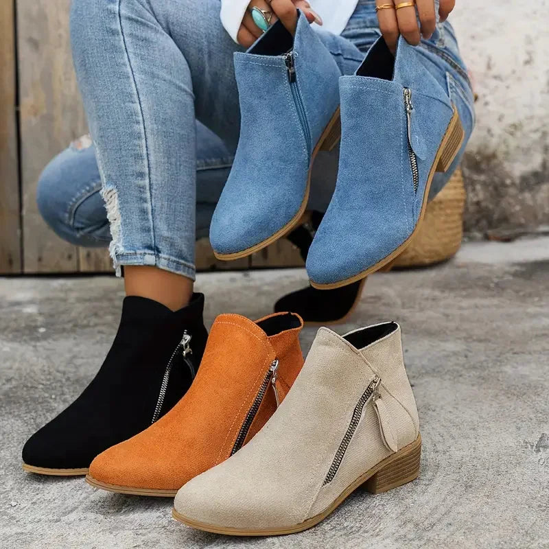 Women Ankle Boots Autumn Platform Sexy High Heels Shoes for women 2024 New Winter Fashion Lightweight Comfortable Boots Women