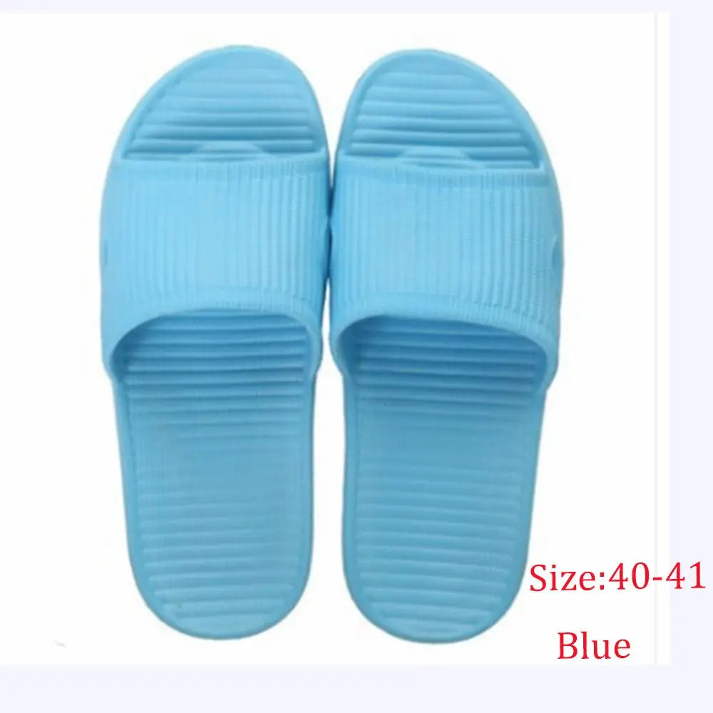 Flat Soft Shower Bathroom Slippers Men's Flip-flops Women's Sandals Summer Shoes