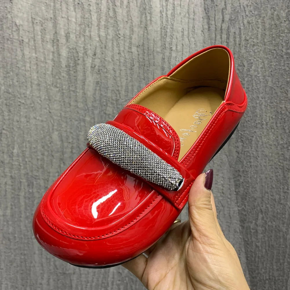 Fashion Women Mullers Brand Rhinestone Women Flats Shres Plus Size Summer Shoes For Women