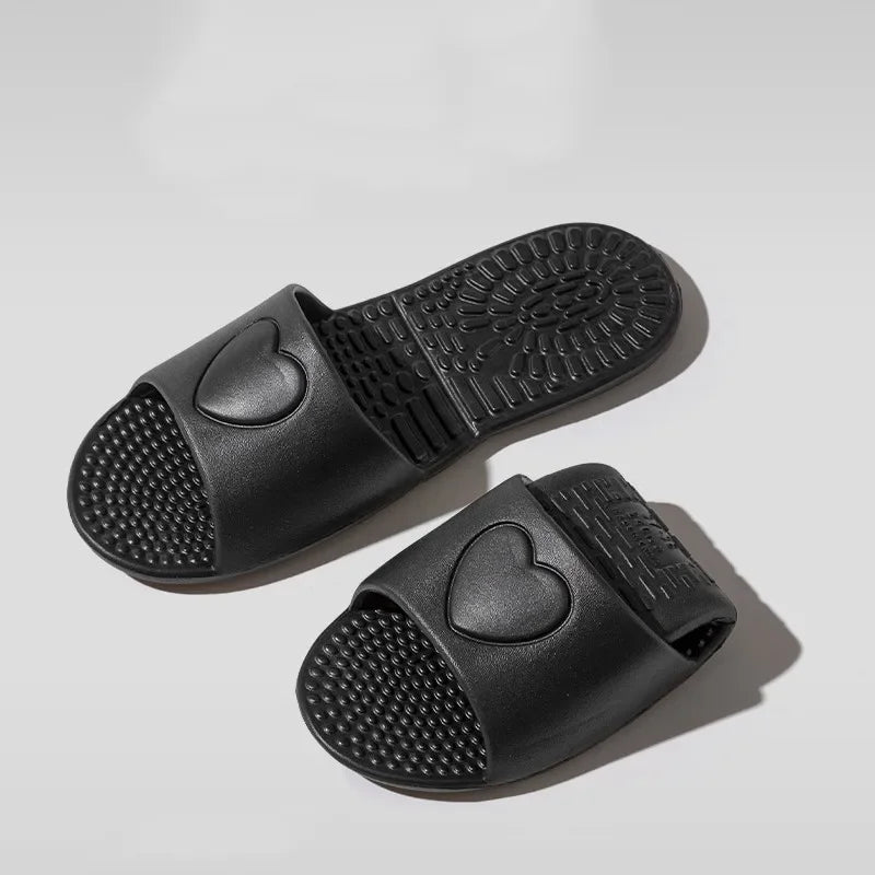 Lightweight Foldable Travel Slippers Women Soft Sole Eva Non Slip Bathroom Slides Woman 2025 Summer Unisex Travel Hotel Slippers