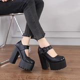 Super high heel waterproof platform17CM thick heel women's shoes Roman shoes 2024 summer new party fashion single shoe explosion