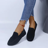 Shoes for Women 2024 Brand Slip-on Women's Flats Fashion Solid Casual Flat Shoes Hot Sale Round Toe Light Loafers Zapatos Mujer