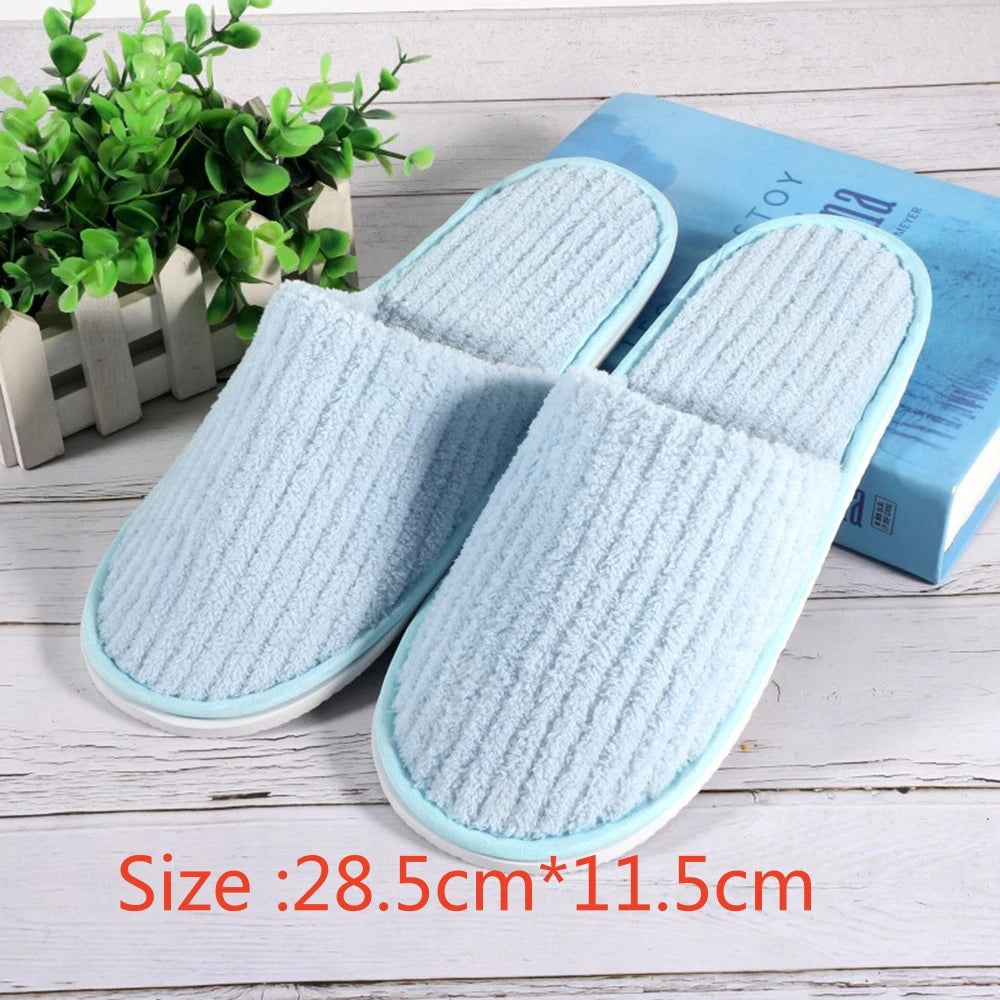 Winter Fur Slippers Women plush Home Shoes Hotel Flat Slippers Thick Fleece Indoor Slippers for Bedroom Non-Slip Silent Slides
