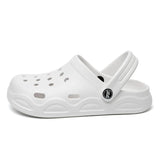 EVA Summer Women Fashion Cute Outdoor Non-Slip Rubber Slippers Indoor Soft Sole Couple Graffiti Sandals