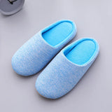 Home Slippers Women Men Soft House Winter Indoor Light Comfort Floor Shoes Female Male Silence Slides Bedroom Japanese Style
