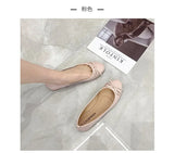 Ballet Flats Shoes Women Classics Casual Loafers Red Patent Leather Lady Fashion Design Bowknot Shoes for Woman's Spring/Autumn