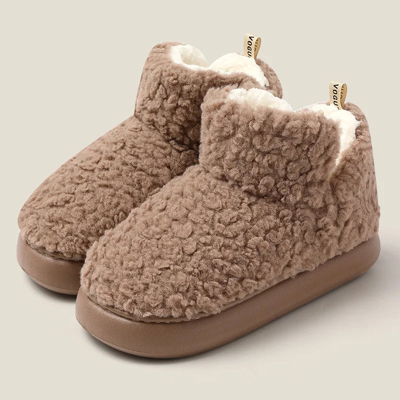 QYCKABY Fur Snow Boots For Women 2023 New Winter Thick Platform Ankle Boots Shoes Ladies Mens Classic Plush Warm Boots Free Ship