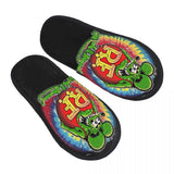 Chaussons Animés Rat Fink Personnalisés Anime Dessin Animé pour Femmes, Chaussons d'Hôtel Confortables en Mousse à Mémoire, À Enfiler