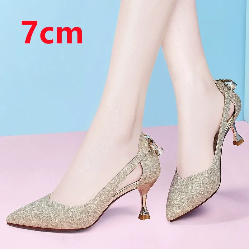 Cresfimix women fashion sweet green pu leather stiletto heels for office lady black summer high heel shoes zapatos dama a6047