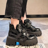 Fashion Motorcycle Women's Boots 2023 Autumn and Winter New Versatile Thick Sole Increase Design Sense Motorcycle Short Boots