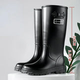 High Water Boots Woman Rain Rubber Shoes Waterproof Galoshes Garden Work Safety Rainboots Female Footwear Botas Lluvia Femenina