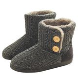 Warm Winter Booties for Women Men Slipper Booties Plush Indoor Outdoor