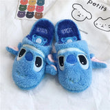 Cartoon Sulley Mike Slippers Cute Girl Warm Home Slippers Women Indoor Slippers Blue Duck Kawaii Non-slip Slippers Gifts EU36-41