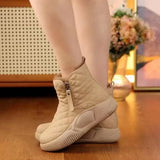 Thick Bottom Side Chain Warm Comfortable Snow Boots for Women In 2024 Winter New Fashion Casual Casual Short Boots for Women’s
