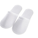 1/5/10pairs Disposable Slippers For Hotel Family Travel Beauty Salon Guests Unisex Portable Non Slip Non-woven Fabric Indoor