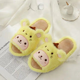 Girl Peep Toe Slippers Indoor Home Shoes Flat Non-slip Female Slipper Women Japanese Anime Purple Kuromied Shoes Gifts Girl Pink