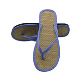 Women Flat Flip-flops Slippers Comfortable Non-slip Sandals Bamboo Rattan Flip Flop Home Bathroom Fashion Slippers Zapatos