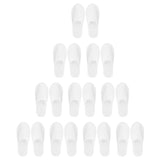 10Sets Disposable Slippers Hotel Supplies Plush Aviation Tourism Hotel Rooms Indoor