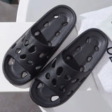 Summer Fashion Slippers Women Shoes Cloud Slippers For Men Home Flat Sandals Massage Flip Flops Couples Bathroom Indoor Slides