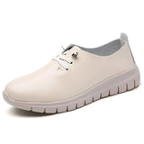Chaussures Oxford tendance pour femmes, baskets plates décontractées en cuir, chaussures de créateur de luxe, mocassins plats légers pour femmes