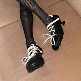 Designer Heeled Ballet Pumps Women Round Toe Cross Lace Up Strange Shoes Sporty Style Silver Brand Low Heeled Shoes