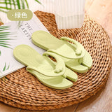 Travel Portable Flip-flops Folding Slippers Indoor And Outdoor Soft-soled Beach Hotel Couple Sandals Woman Man