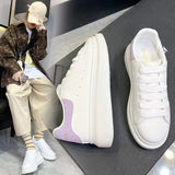 2023 Women Causal Shoes Pring Brand Spring Designer Wedges White Sneakers Platform Tenis Feminino Trainers Female Walking