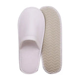 1Pair Indoor Simple Soft Slippers Portable Women Men Disposable Slippers Hotel Travel Spa Slides For Bedroom Flip Flop Non-slip