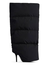 2024New Designer Slender High Heels Knee Length Women's Boots Fashion Walk Party Women's Large Mid Size Boots Autumn and Winter