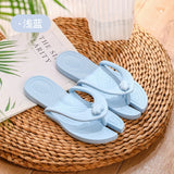 Travel Portable Flip-flops Folding Slippers Indoor And Outdoor Soft-soled Beach Hotel Couple Sandals Woman Man